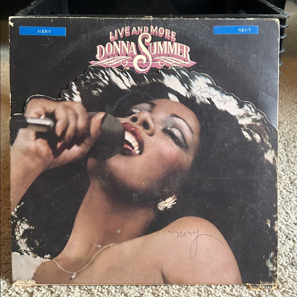 Donna Summer Live and More Vinyl Record